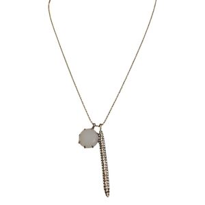 J. Crew 32" Necklace with Dangling Pendants
